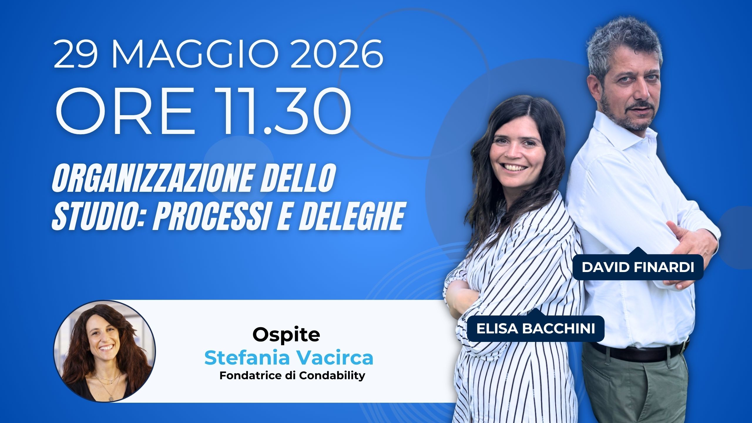 ORGANIZZAZIONE DELLO STUDIO: PROCESSI E DELEGHE